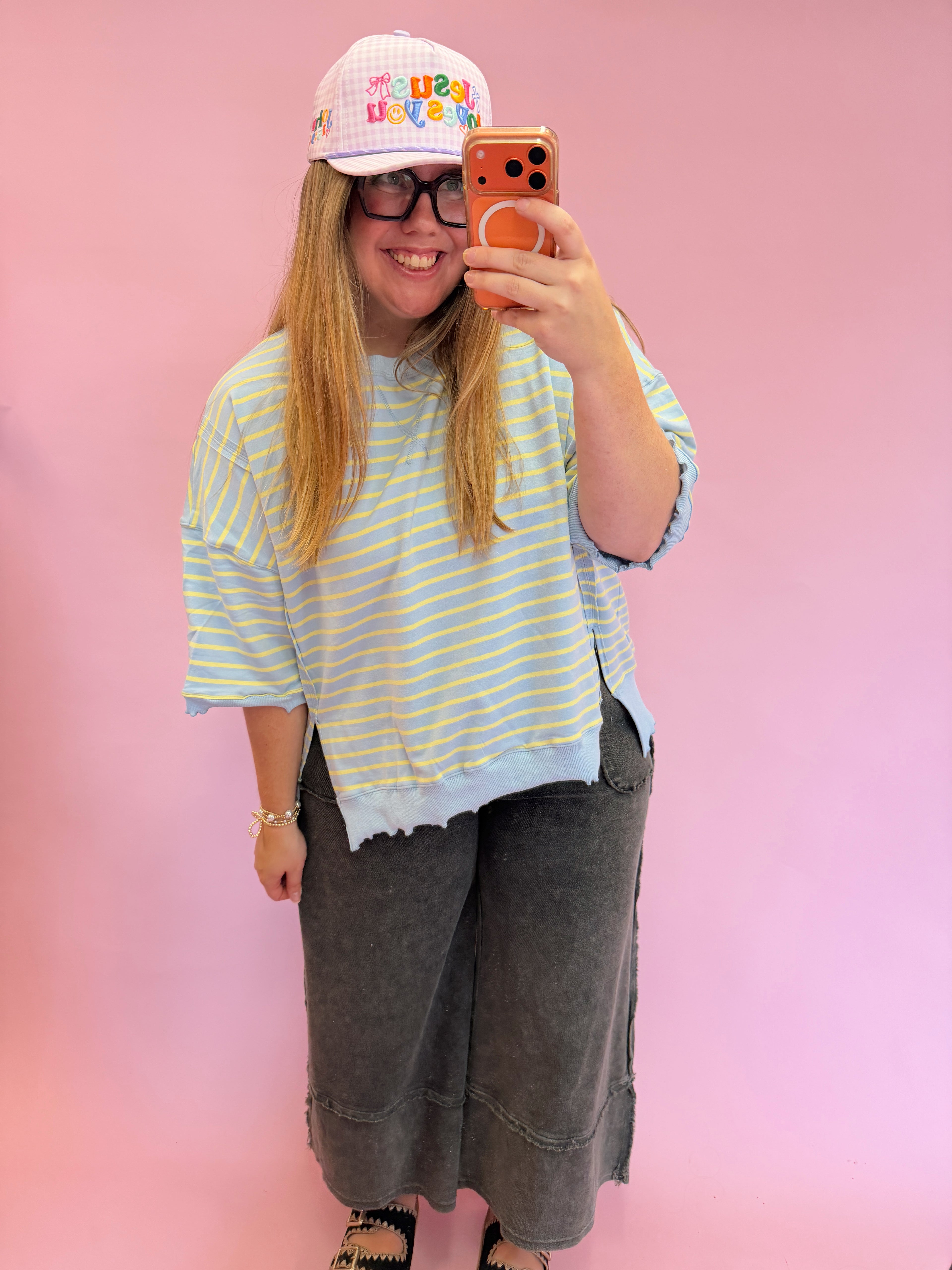 Easy Breezy Stripe Top