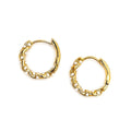Ellie Pearl Hoop Earrings