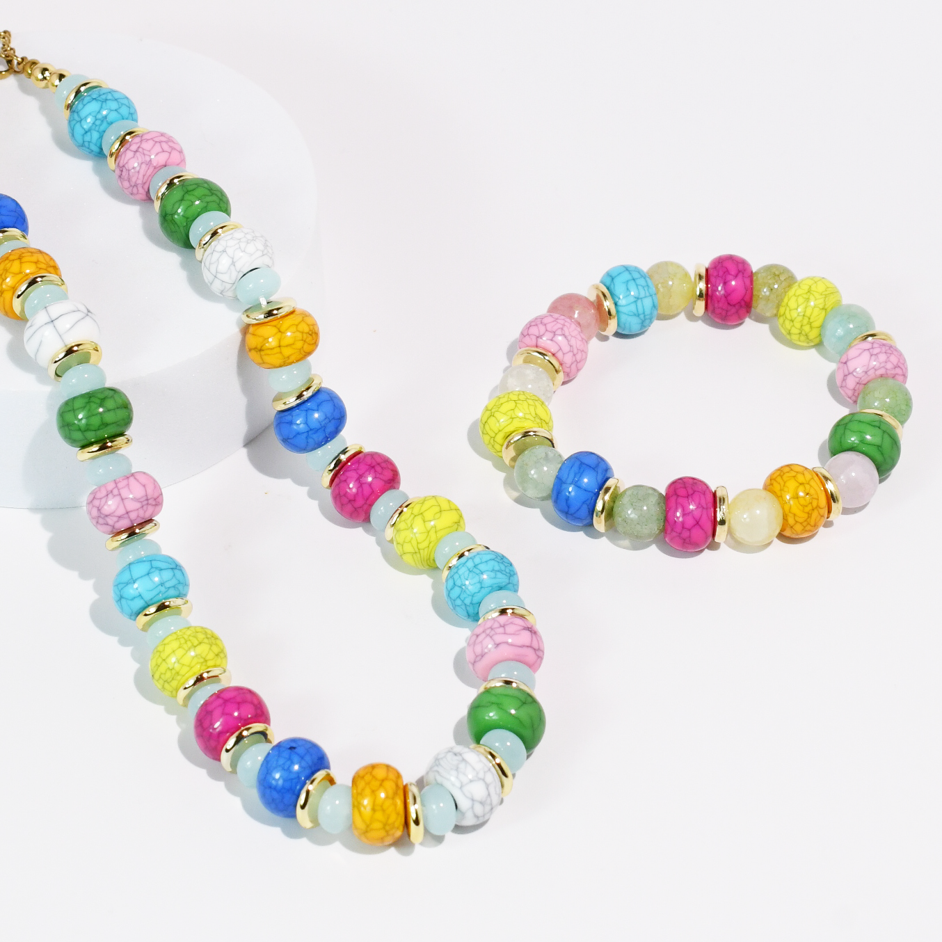 Sweet Pop Necklace + Bracelet