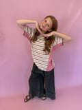 Charcoal Charm Cropped Pants