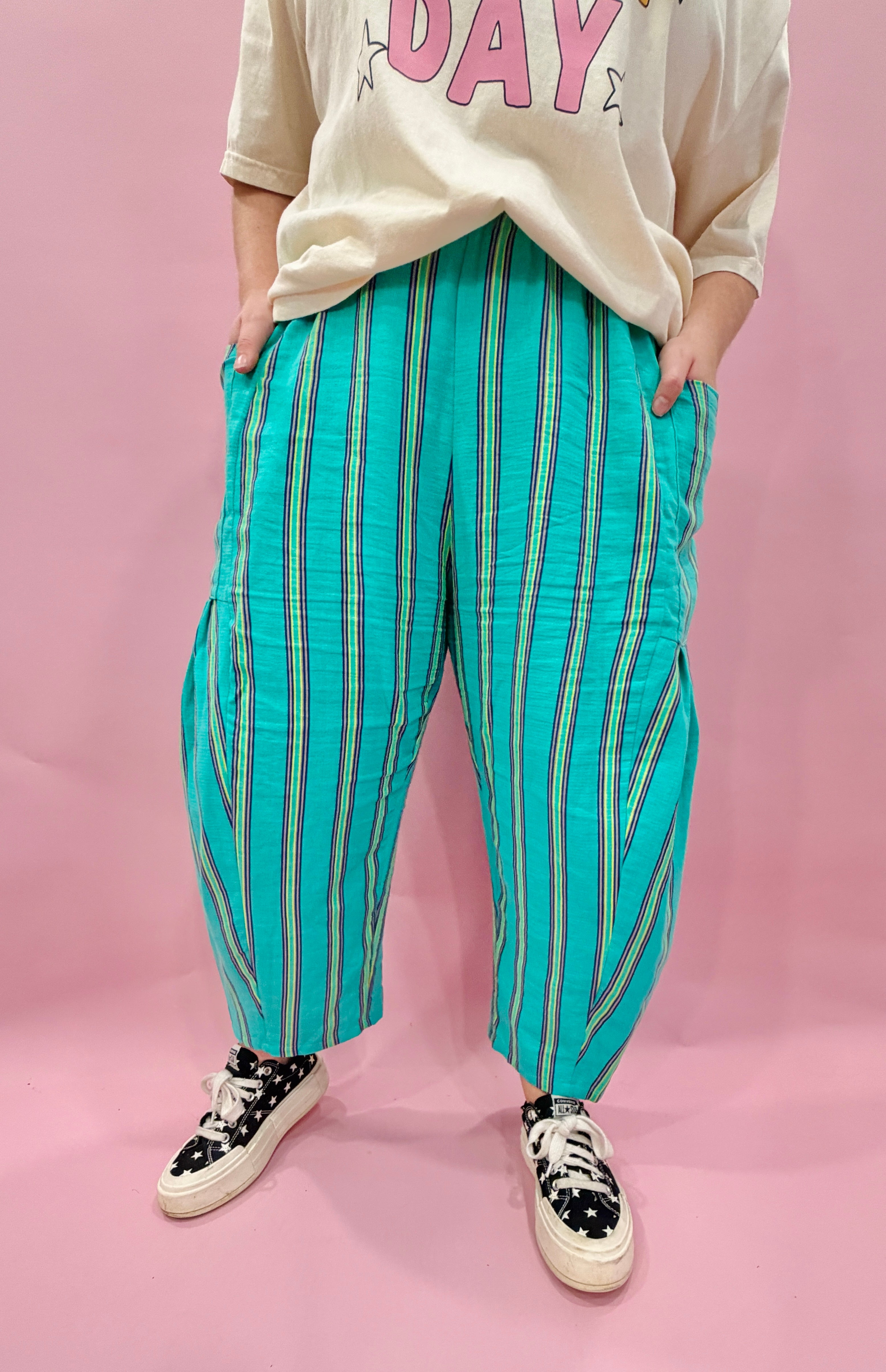 Bubblegum Barrel Pants