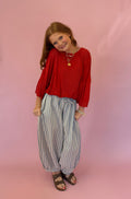 Mineral Washed Boxy Oversized Top