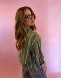 Olive You Button-Up Top