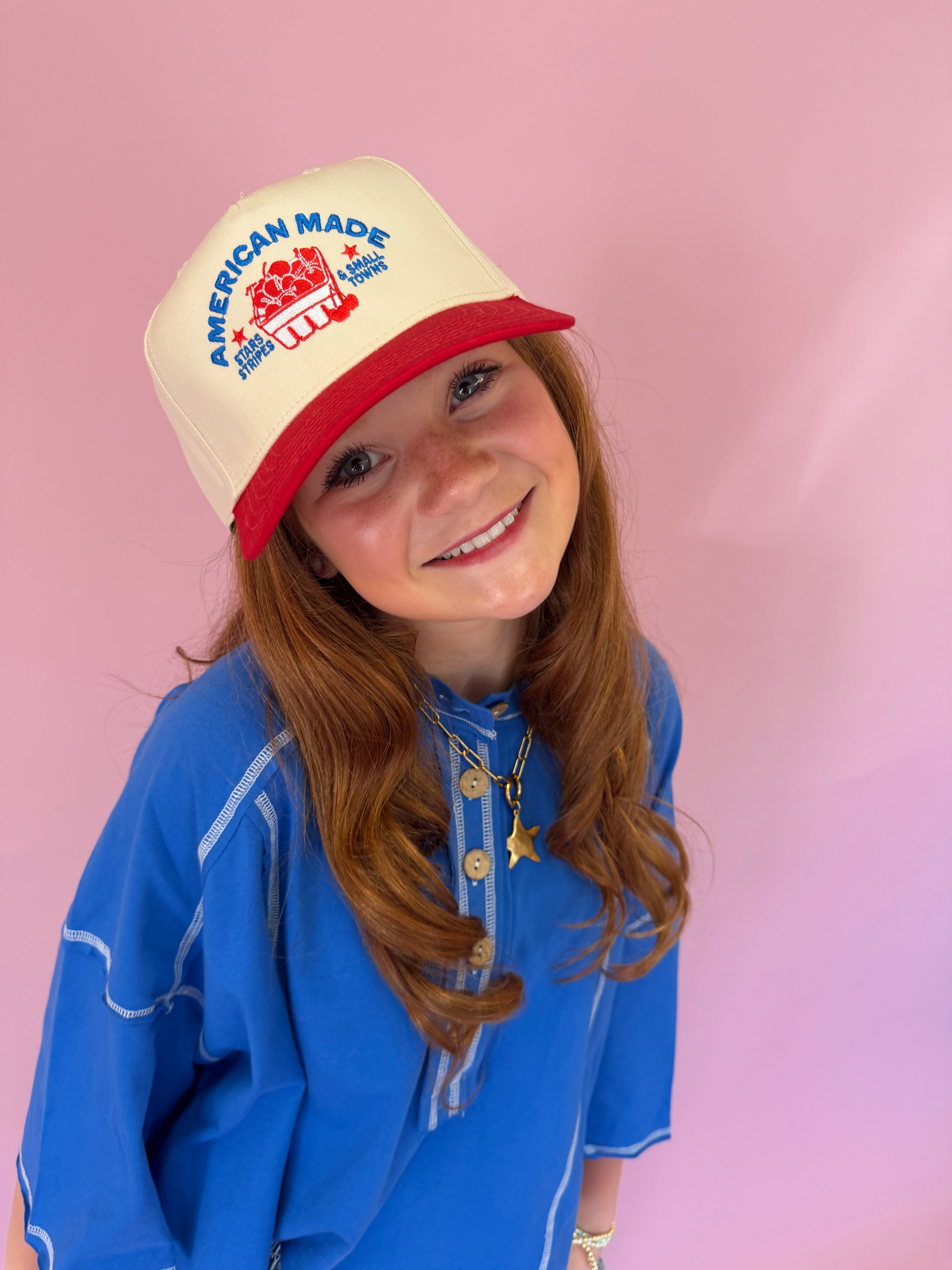 American Made Stars Stripes & Small Towns- 4th of July Hat