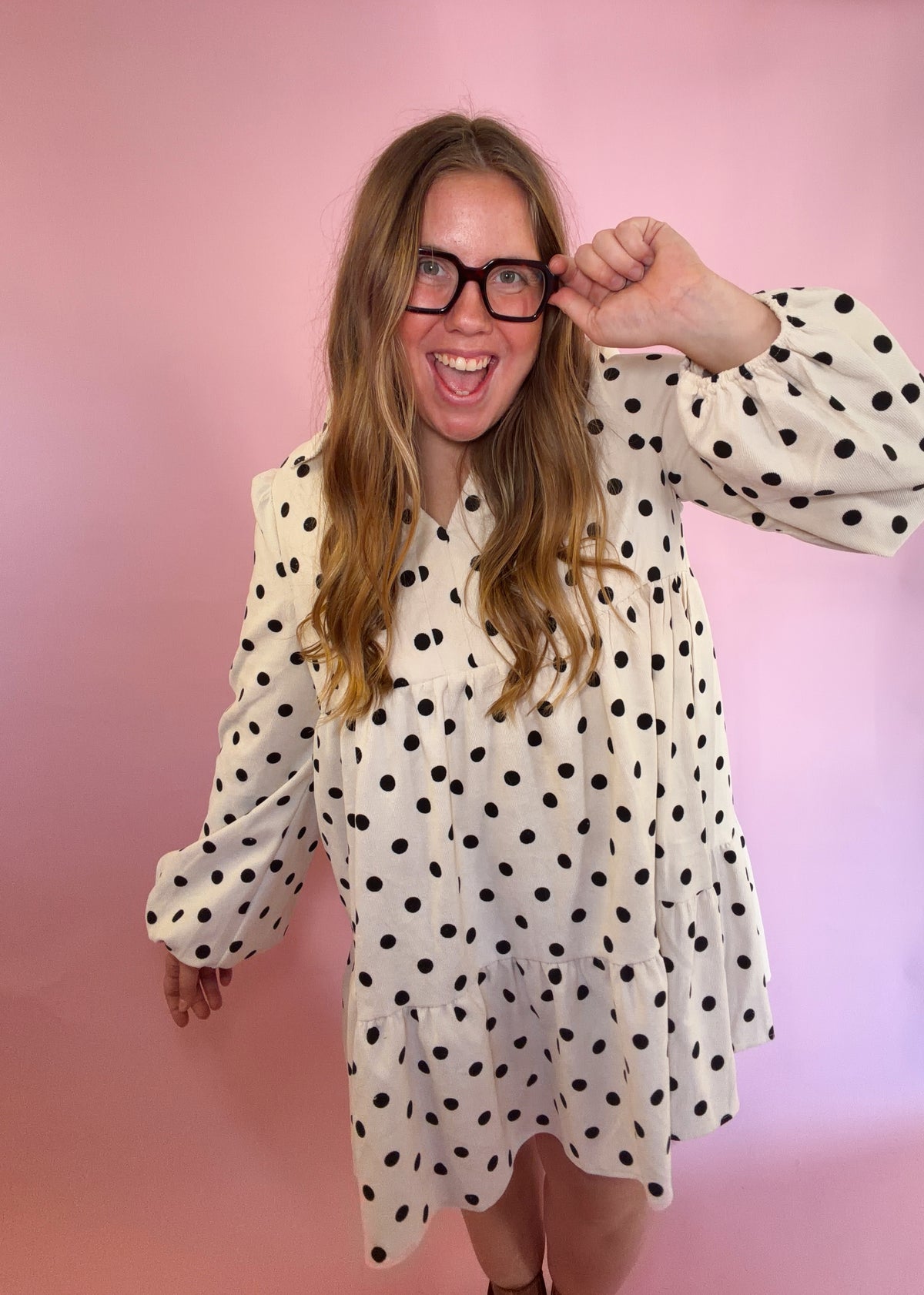 Pretty in Polka Dots Dress
