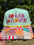 No Rain, No Flowers Trucker Hat