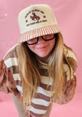 Jesus Guide Me On This Wild Ride- Brown Striped Hat