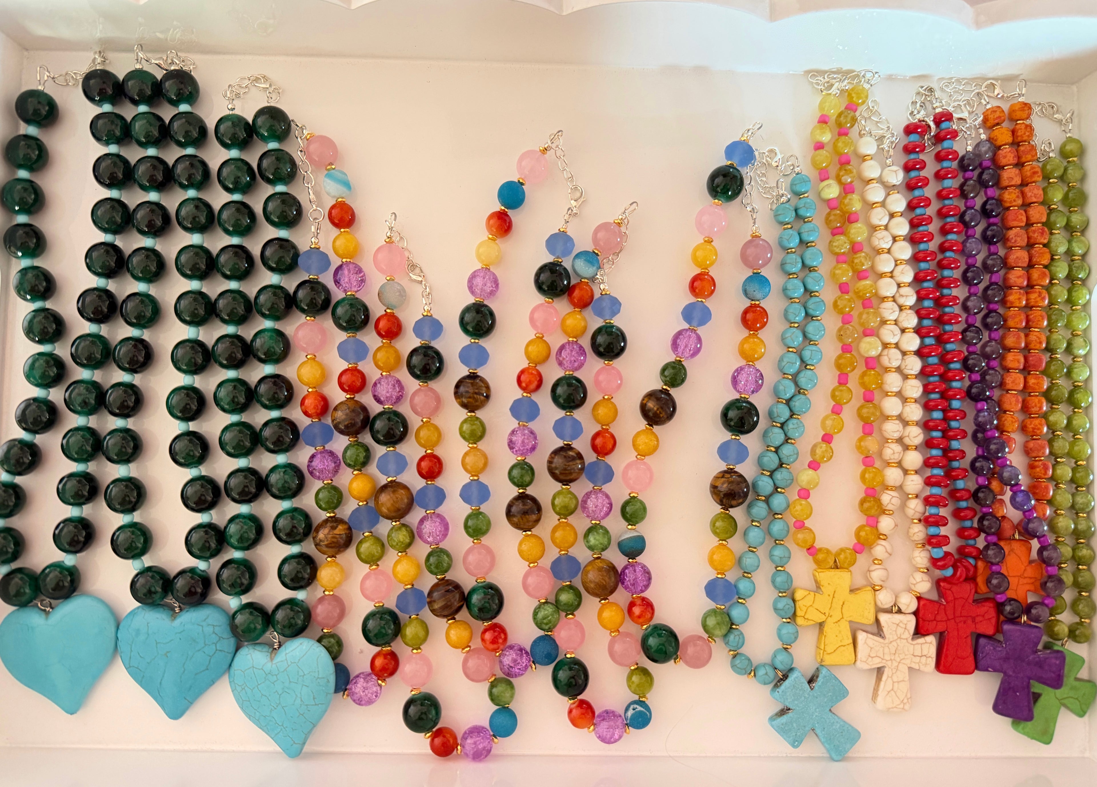 bright side beads necklace