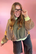 Mix & Match Striped Crewneck