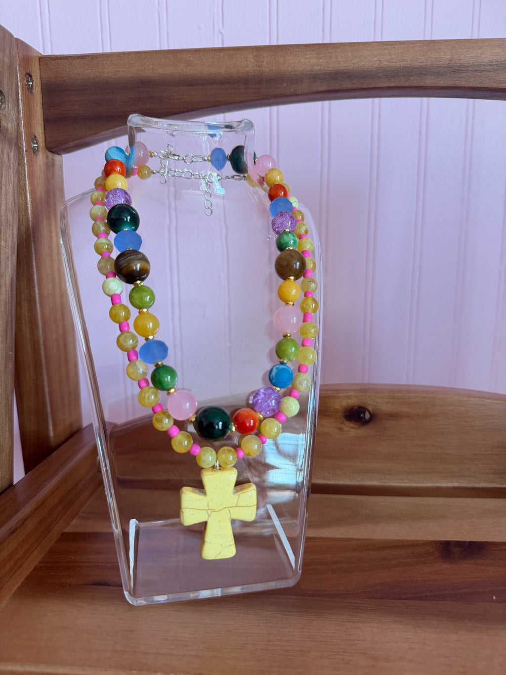 bright side beads necklace