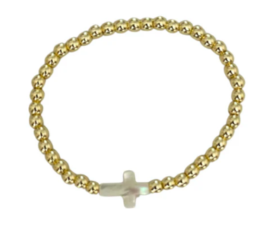 The Pearl Cross Bracelet