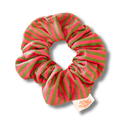Scrunchie - Pink & Green Stripes