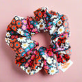 Satin Scrunchie - Darling Daisy - Hair Accessory